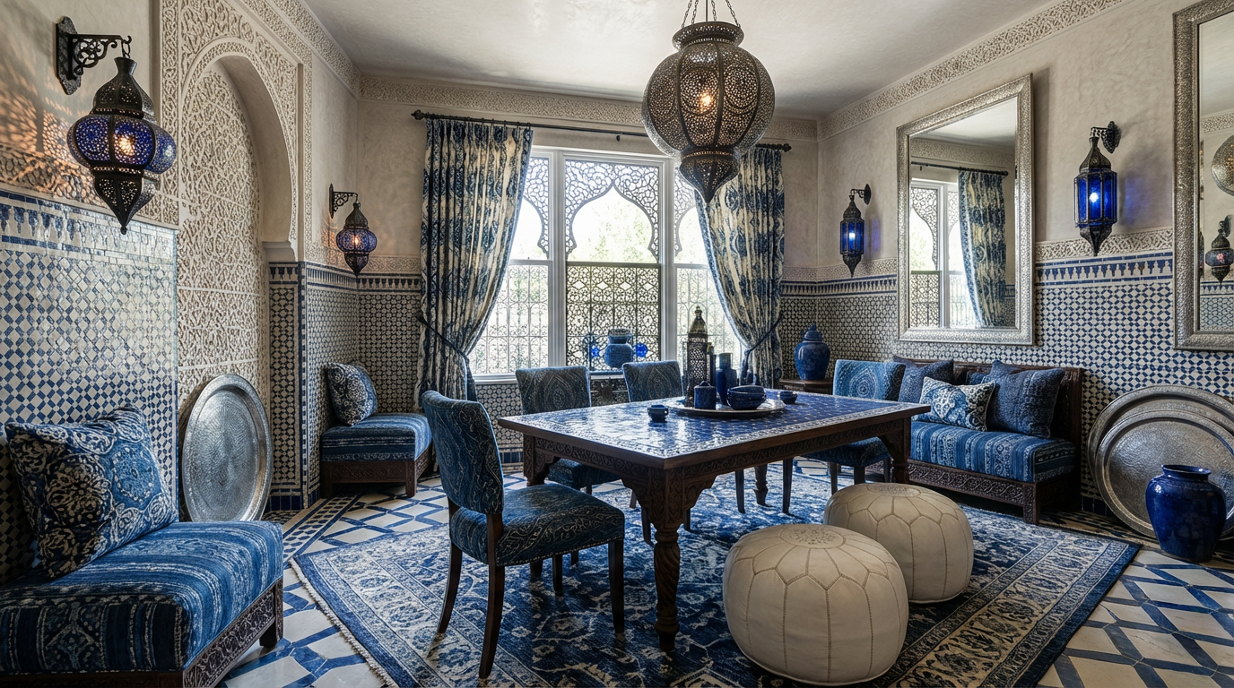 Moroccan dining-room