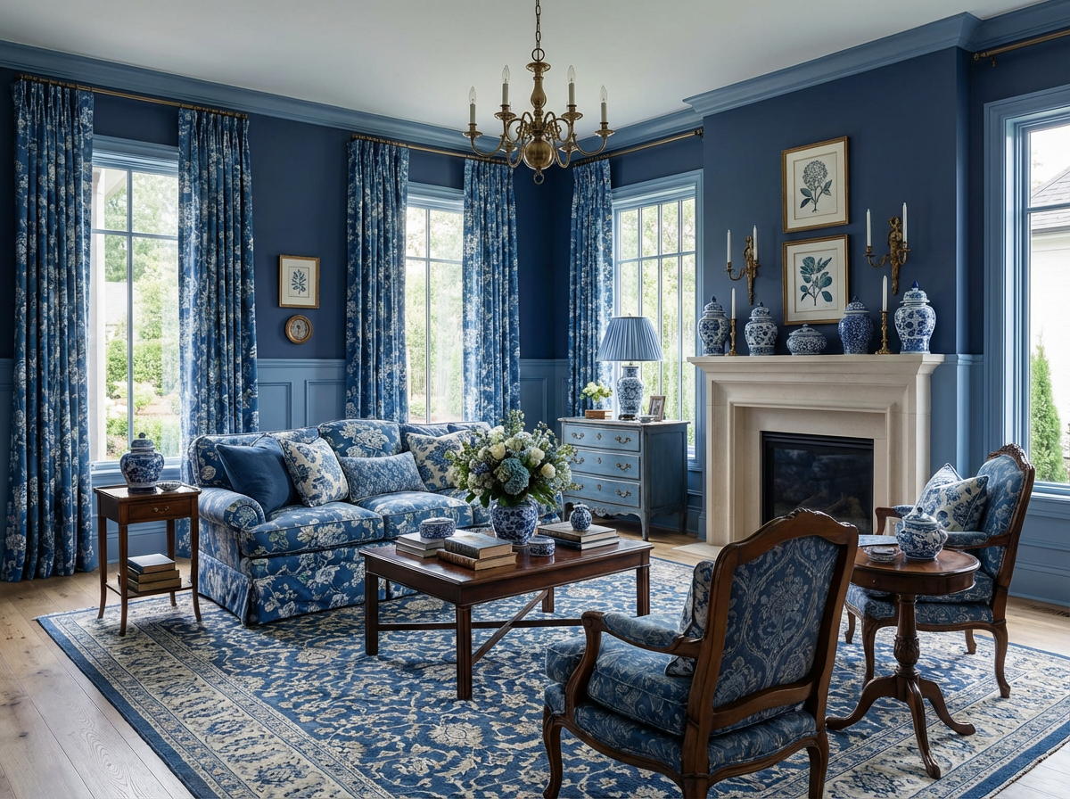 Grandmillennial living-room