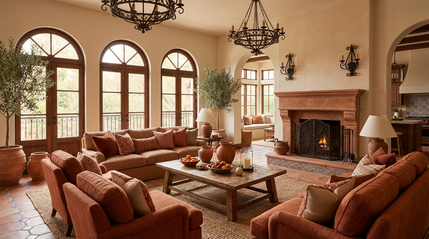 Mediterranean living-room