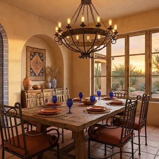Mediterranean dining-room