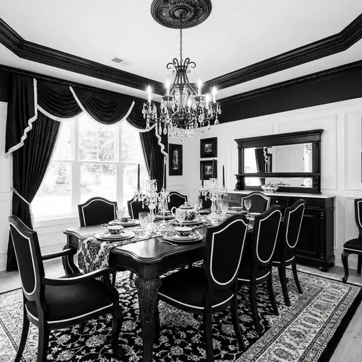 Traditional dining-room