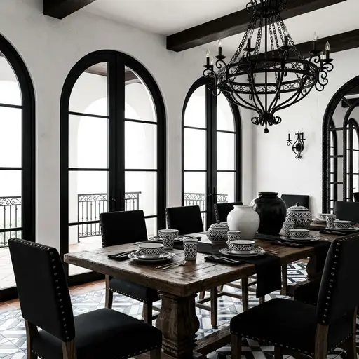Mediterranean dining-room