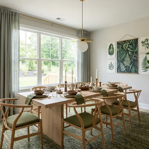 Scandinavian dining-room