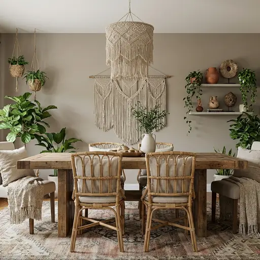 Bohemian dining-room