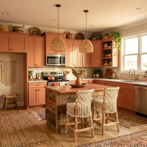 Bohemian kitchen