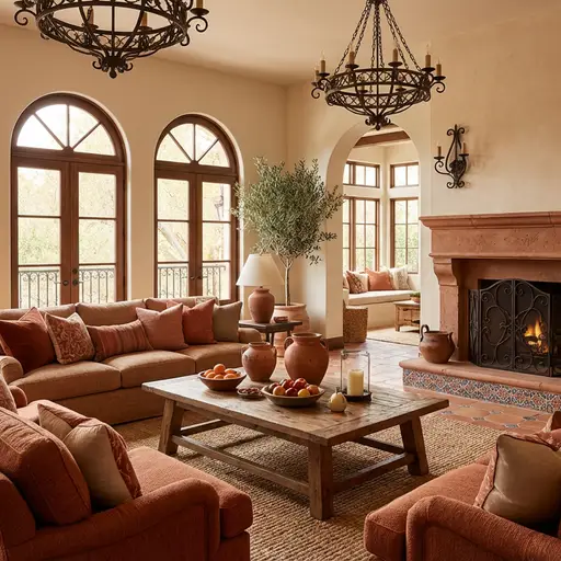 Mediterranean living-room