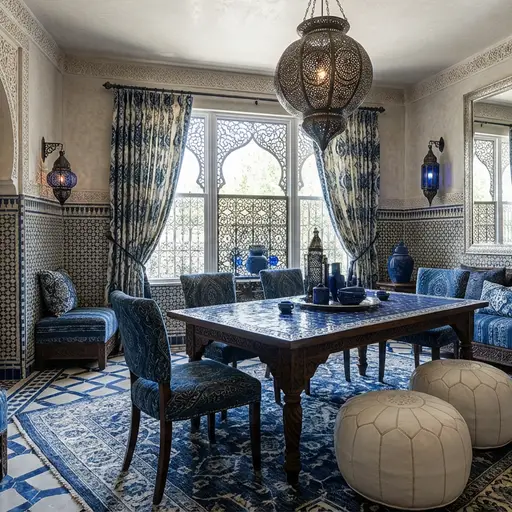 Moroccan dining-room
