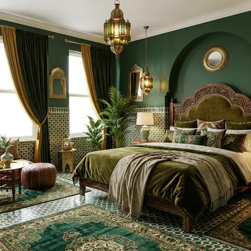 Moroccan bedroom