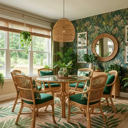 Tropical dining-room