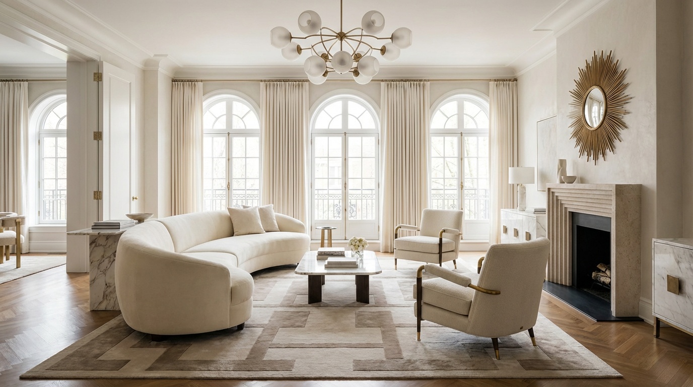 Essential Elements for Your Art Deco Living Room