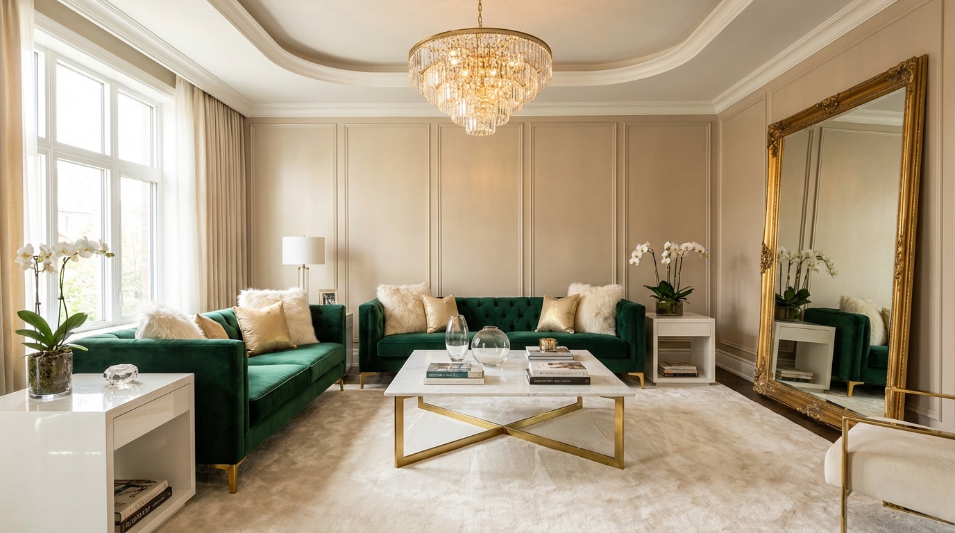 What Defines Glam Style