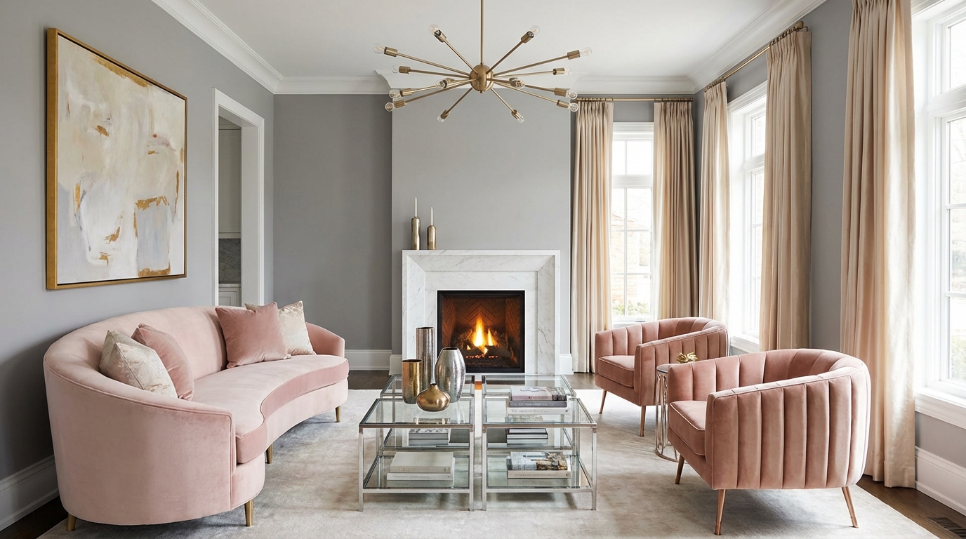 Essential Elements for Your Glam Living Room