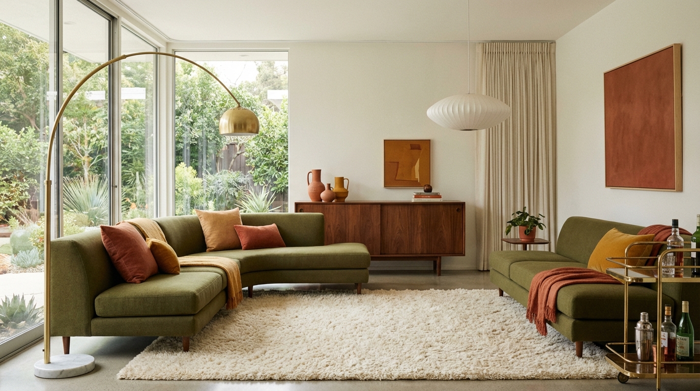 Essential Elements for Your Mid-Century Modern Living Room