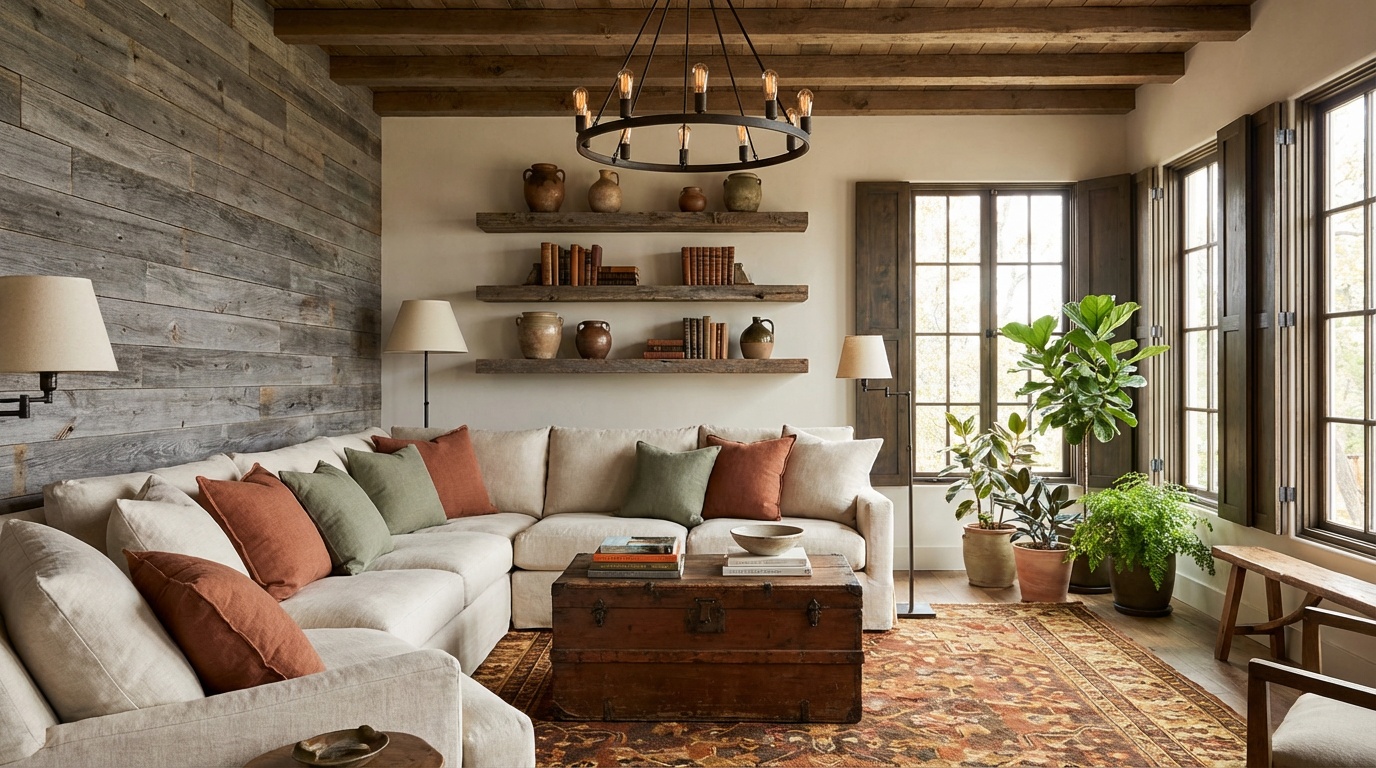 Essential Elements for Your Rustic Living Room