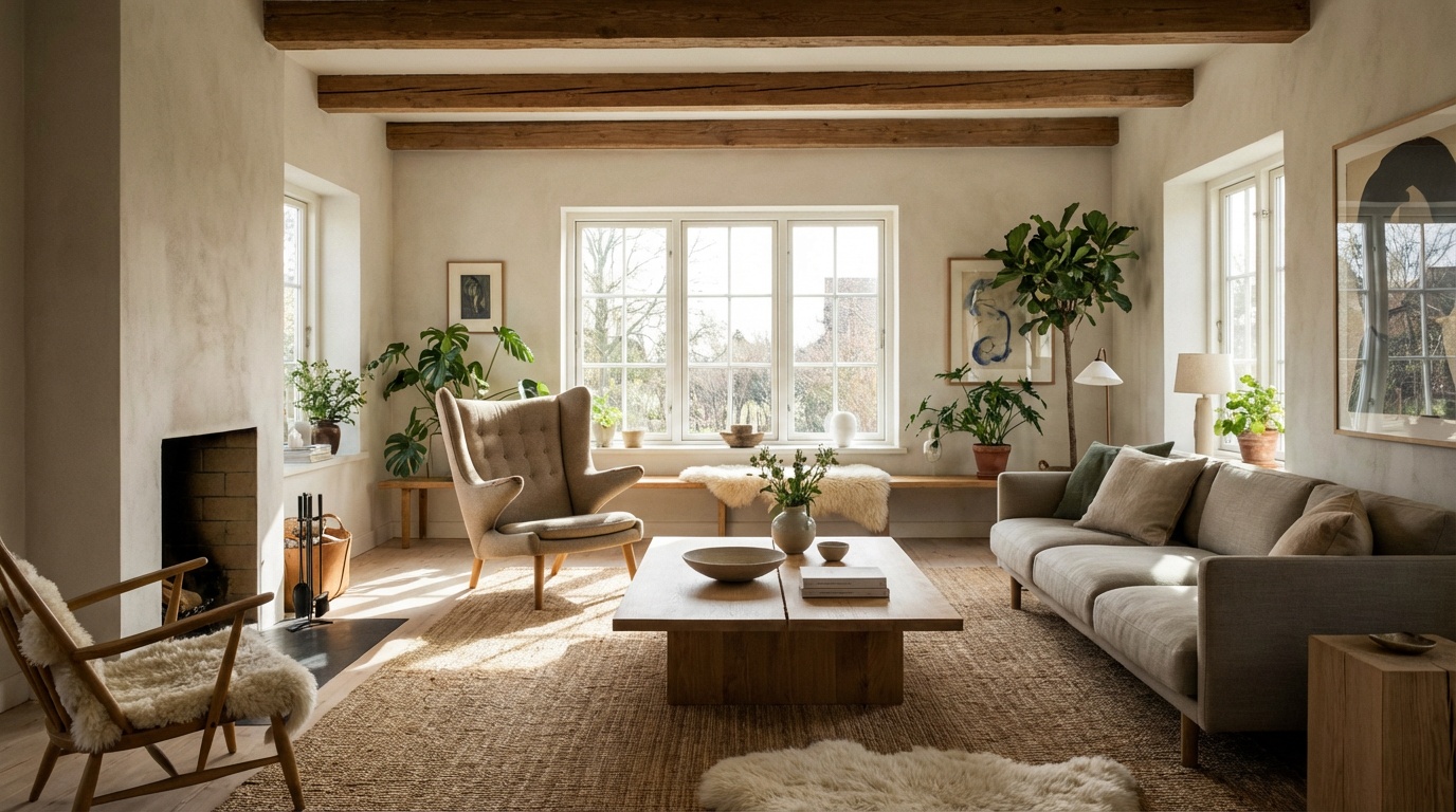 Scandinavian living room design