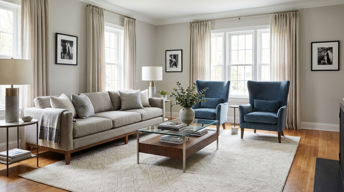 What Defines Transitional Style