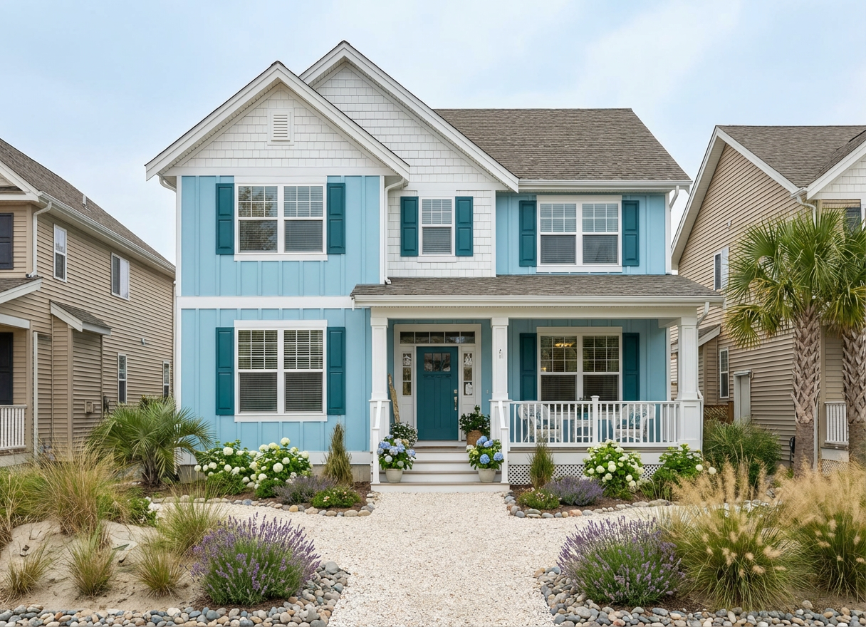 Coastal exterior design