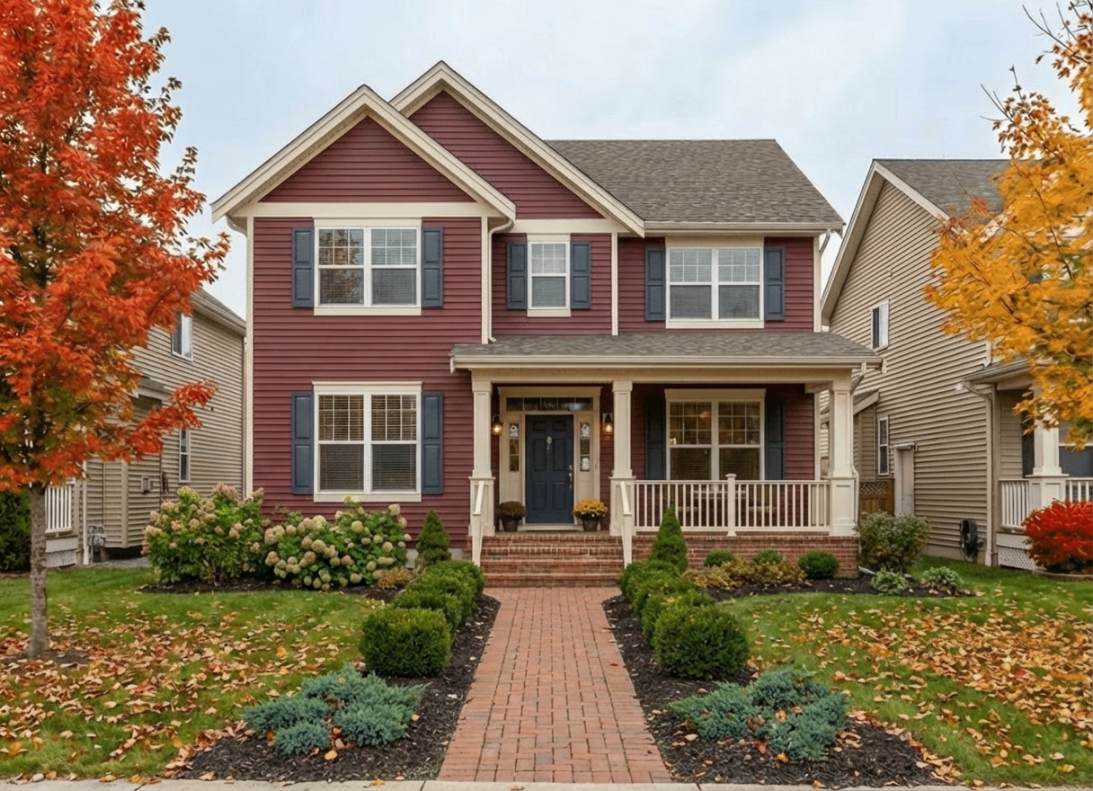 Colonial exterior design