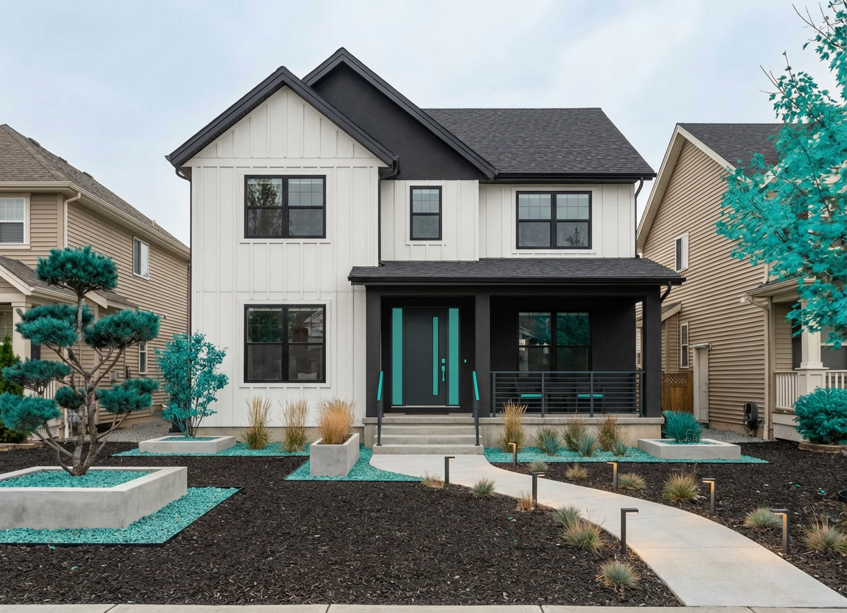 Contemporary exterior design