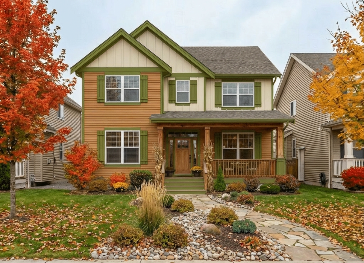 Ranch exterior design