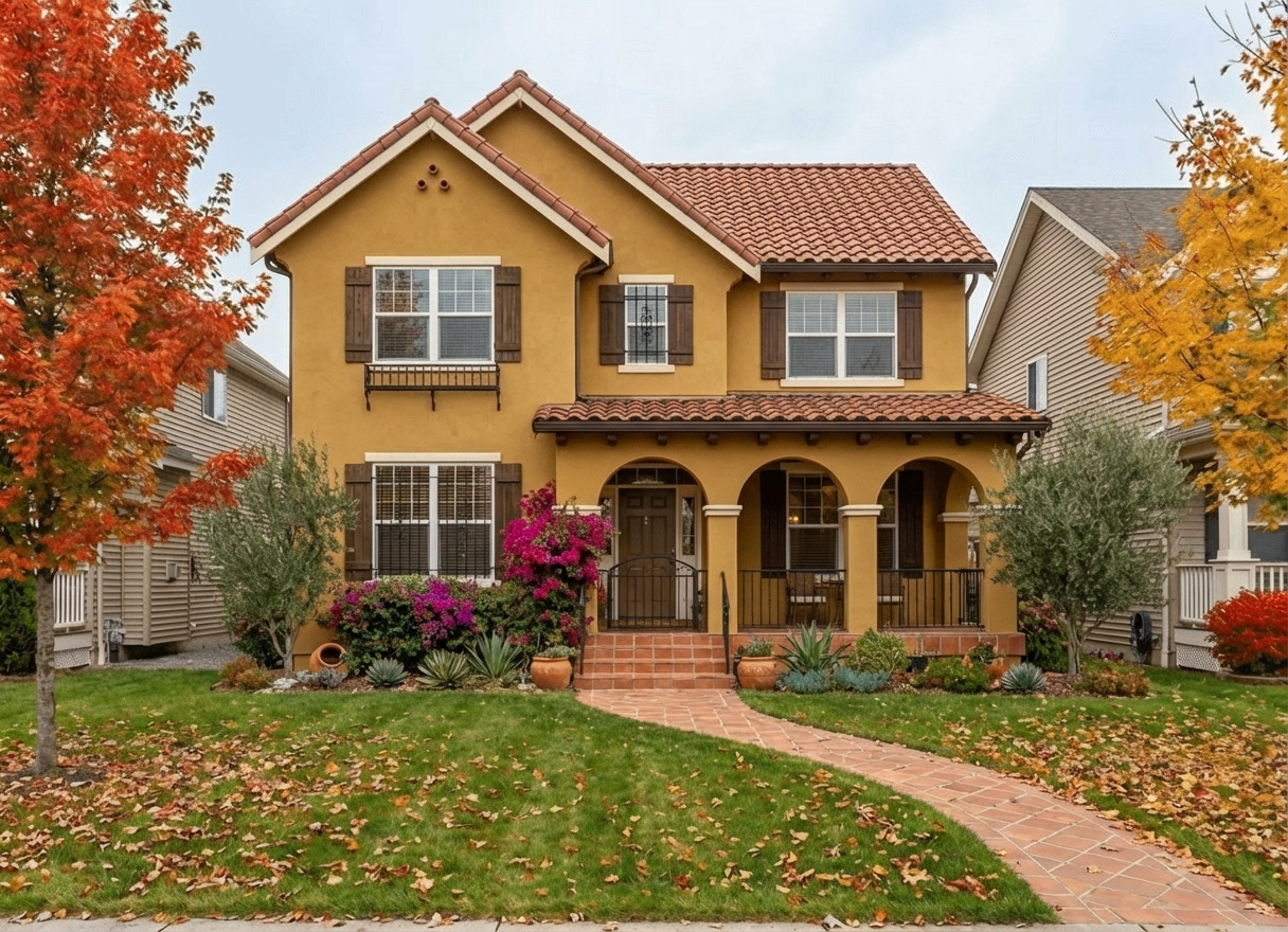 Spanish Revival exterior design