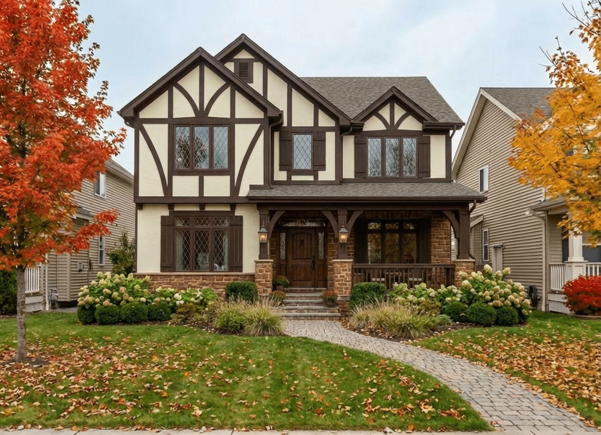 Tudor exterior design
